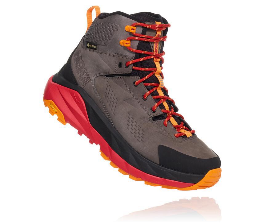 Hoka One One Wandelschoenen Heren - Kaha Gore-Tex - Bruin/Zwart - TJ0139267